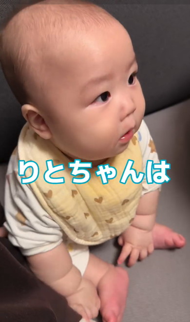 パパとの会話が完全に成立している赤ちゃん