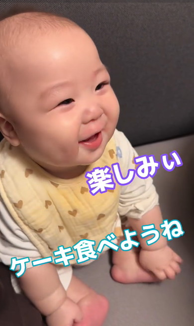 パパとの会話が完全に成立している赤ちゃん