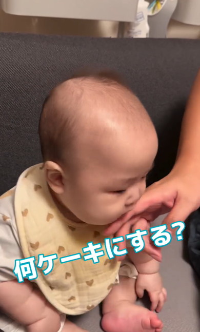 パパとの会話が完全に成立している赤ちゃん
