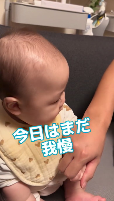 パパとの会話が完全に成立している赤ちゃん