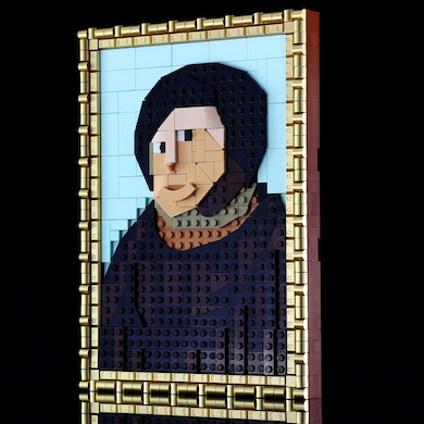 再現した“修復失敗絵画”