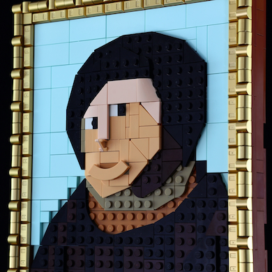 再現した“修復失敗絵画