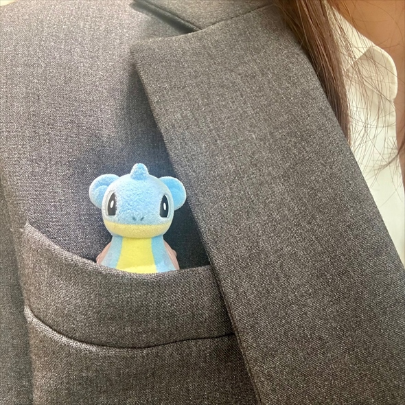 転職の面接でポケットにポケモンのラプラスしのばせた人