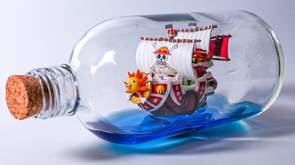 サウザンド・サニー号のボトルシップ