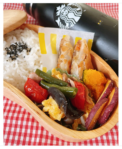 細川直美さんのおしゃれなお弁当