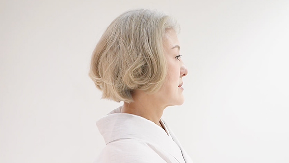 グレイヘアにして3カ月後