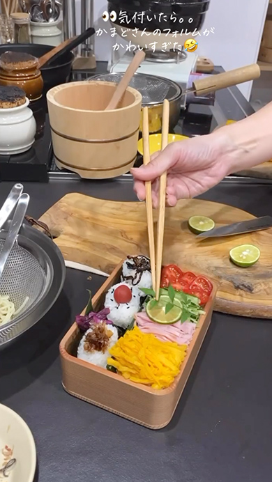 今年最後の冷やし中華弁当