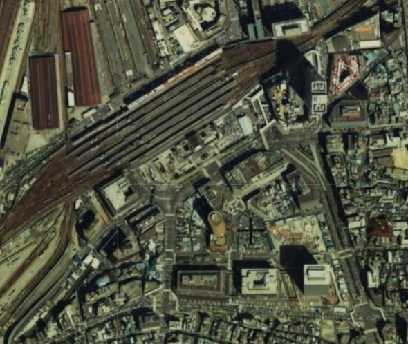  1979〜1983年の大阪駅周辺の写真