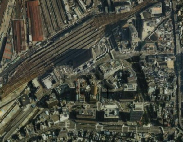  1984〜1986年の大阪駅周辺の写真