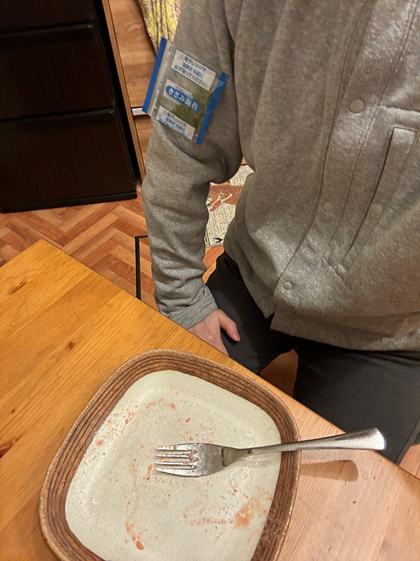 ごちそうさまと素直に言えない