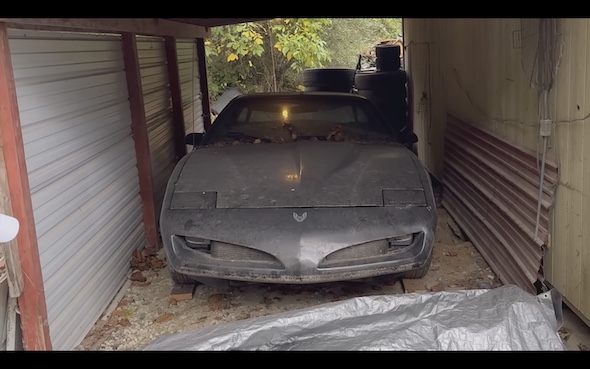 洗車 アメ車 ポンティアック ファイヤーバード