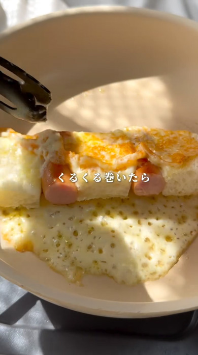 チーズソパン 作り方 レシピ 韓国発 ソーセージ 食パン チーズ アレンジ