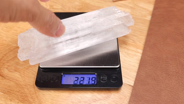 硫酸マグネシウム（エプソムソルト）で結晶を作る