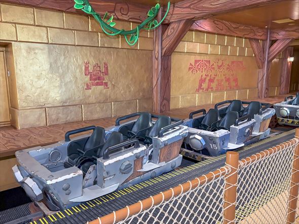 今回はライドステーションの一部だけが公開されました