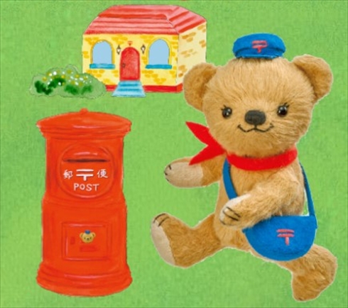 日本郵便のオリジナルキャラクター「ぽすくま」