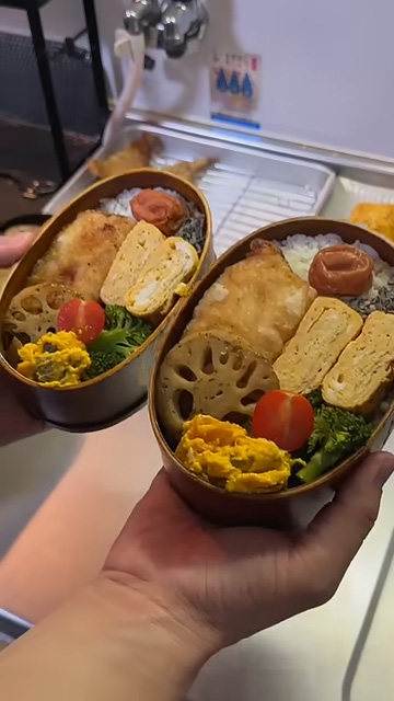 お弁当完成