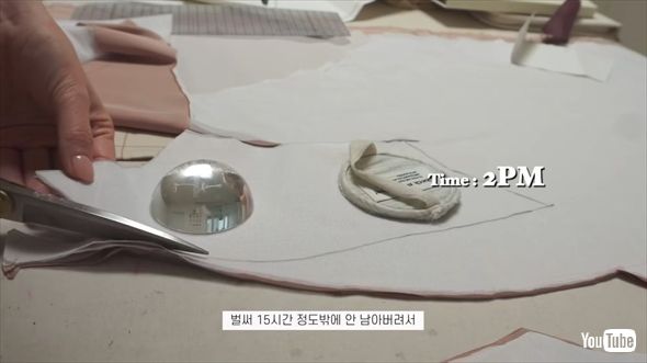 美女と野獣のドレスを作った