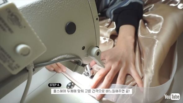 美女と野獣のドレスを作った