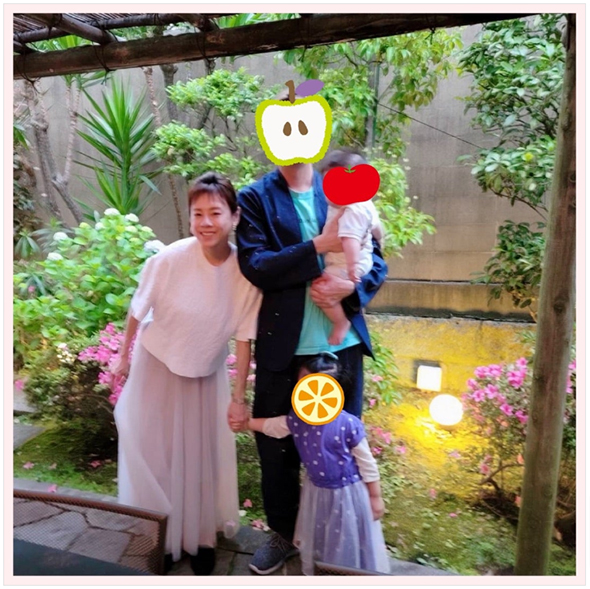 高橋真麻と子どもたち