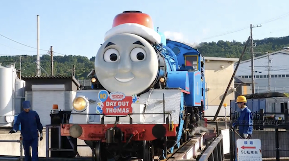 大井川鐵道「きかんしゃトーマス号」クリスマス仕様