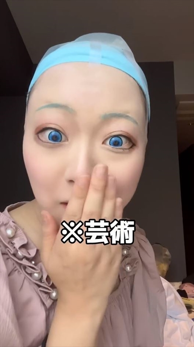 すっぴんからメズマライザーの初音ミクに大変身