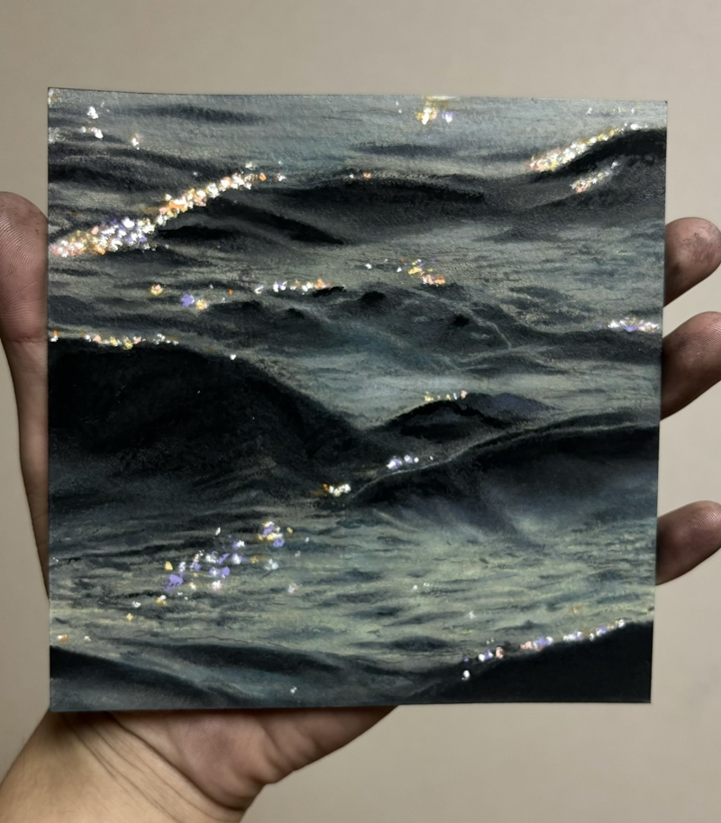 絵画　海 アレクサンダー・シェンデロフによる海景画、海洋アート