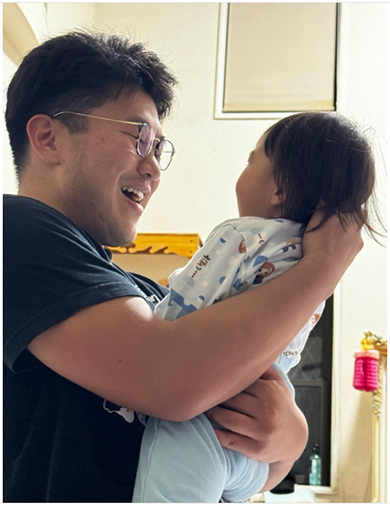 佐々木健之介と娘の寿々