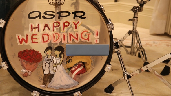 花嫁ロックがかっこいい 夢だったとのこと