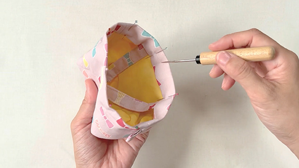 ハギレで作れるミニトートバッグ