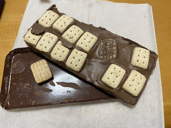 溶けたアルフォート