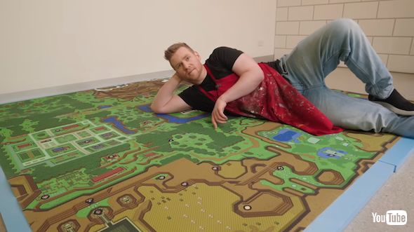 ハイラル王国のジオラマ作り