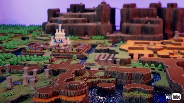 ハイラル王国のジオラマ作り