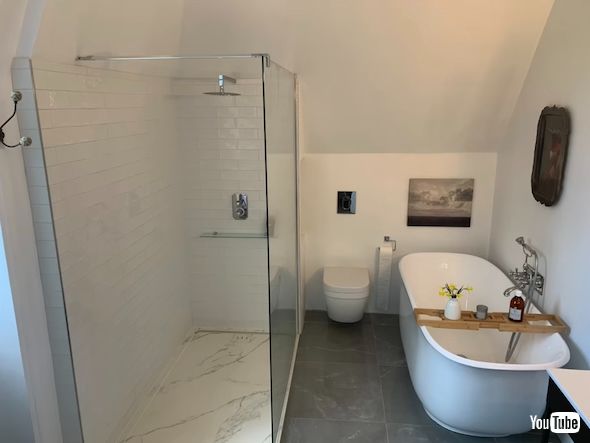 改装後のバスルーム