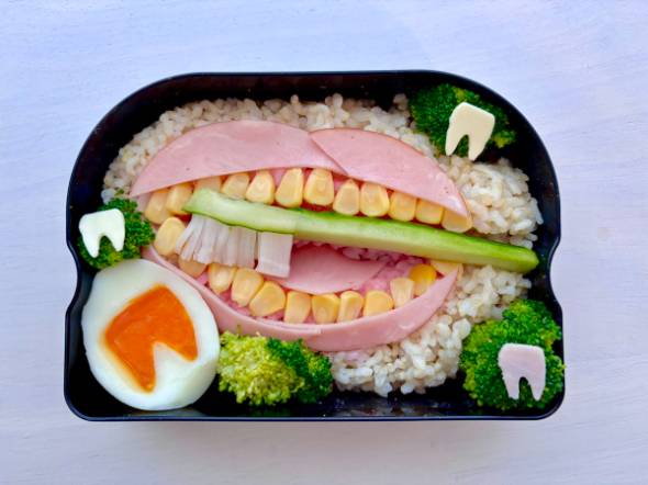 いい歯の日に歯科衛生士が作ったお弁当