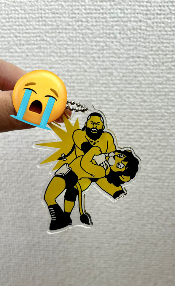 妊娠中 お守り プロレスラー ファン オーカーン アクキー 本人 リプライ 反応 グレート-O-カーン