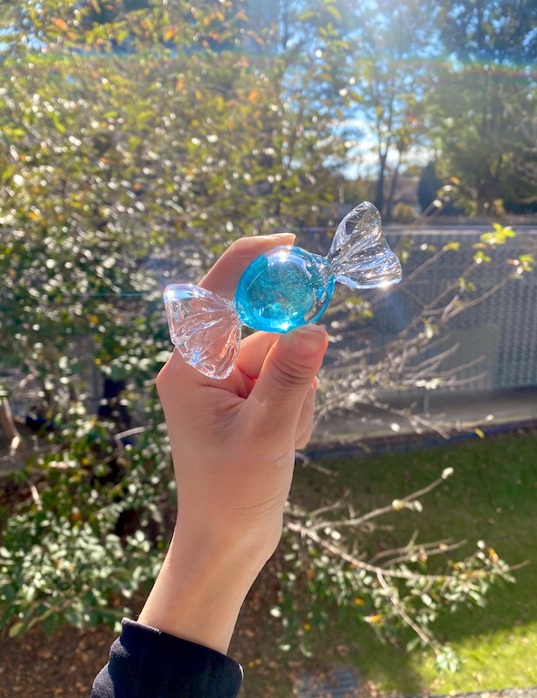 キャンディーのガラス細工