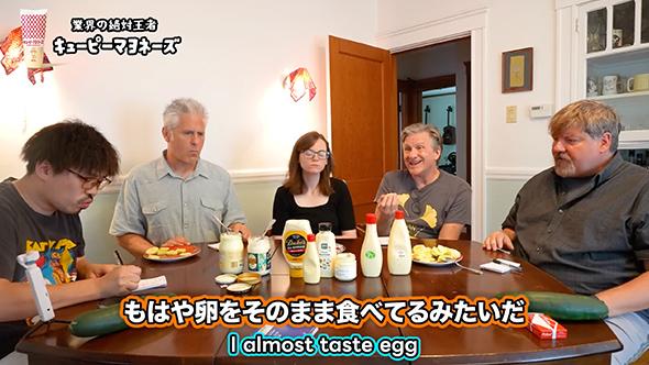 アメリカと日本のマヨネーズを食べ比べ