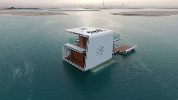 470万ドルのフローティングハウス