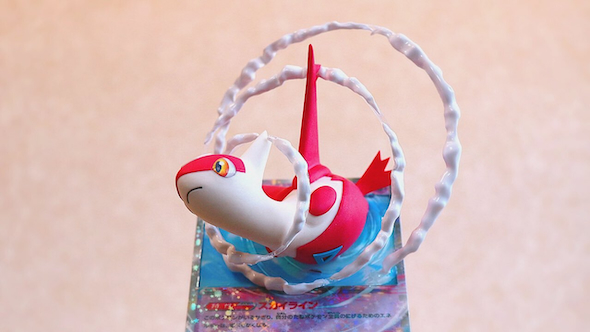 ポケモンカードから飛び出すラティアス