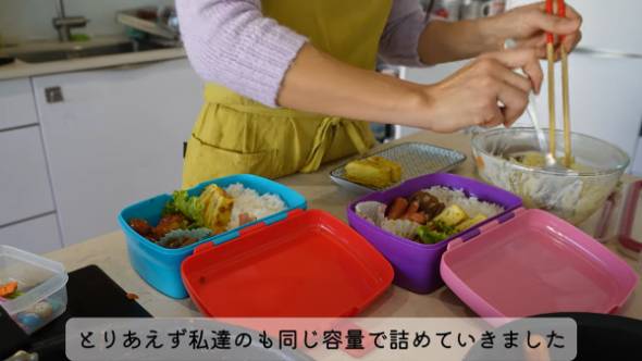 スイスで日本のお弁当作り