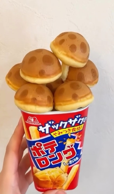 ポテロングの箱を再利用