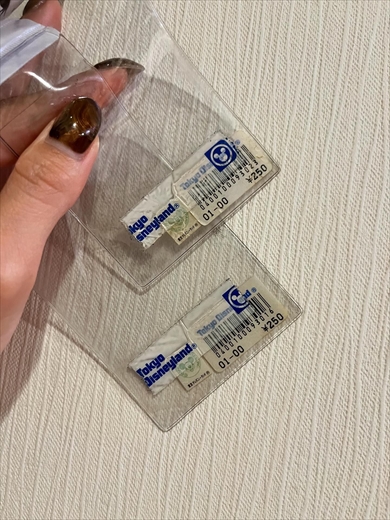 懐かしいディズニーのパスポートケース、当時の値段に驚き