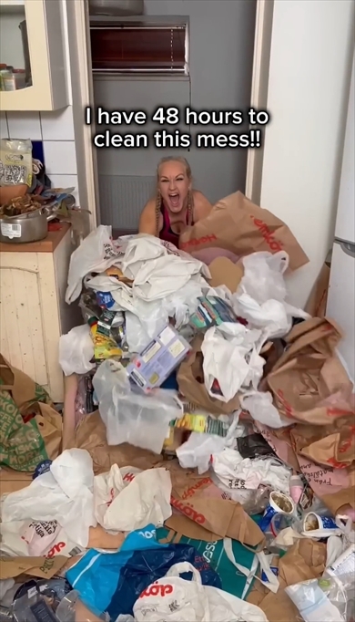 ごみ屋敷　ビフォーアフター