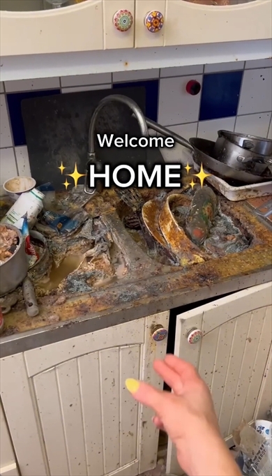 ごみ屋敷　ビフォーアフター