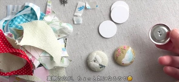 ハギレで簡単かわいい小物