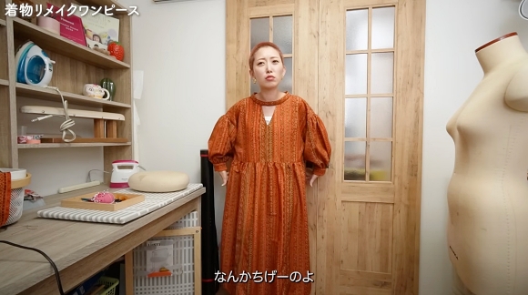 着物をリメイクして洋服に