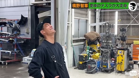 元サッカー日本代表の槙野智章の愛車・テスラ「Model X」