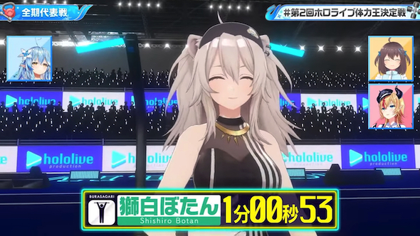 ホロライブ 体力王決定戦