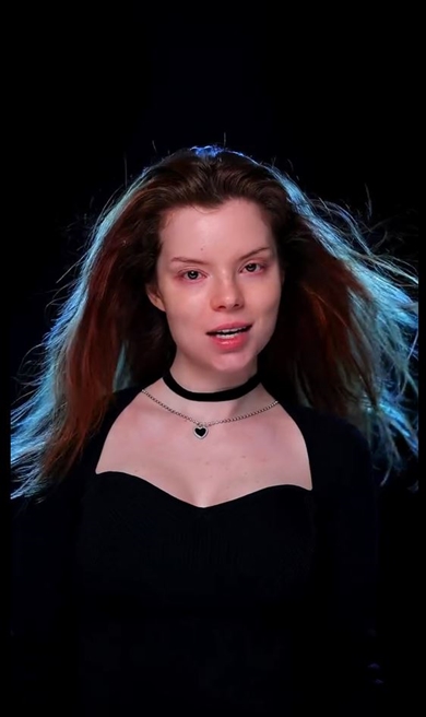 ハイクオリティーな蜘蛛メイクが衝撃的