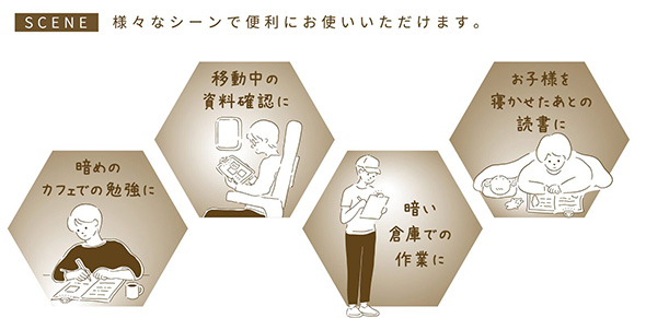 いろいろな利用シーン